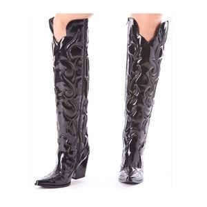 Amigos over the knee western boot